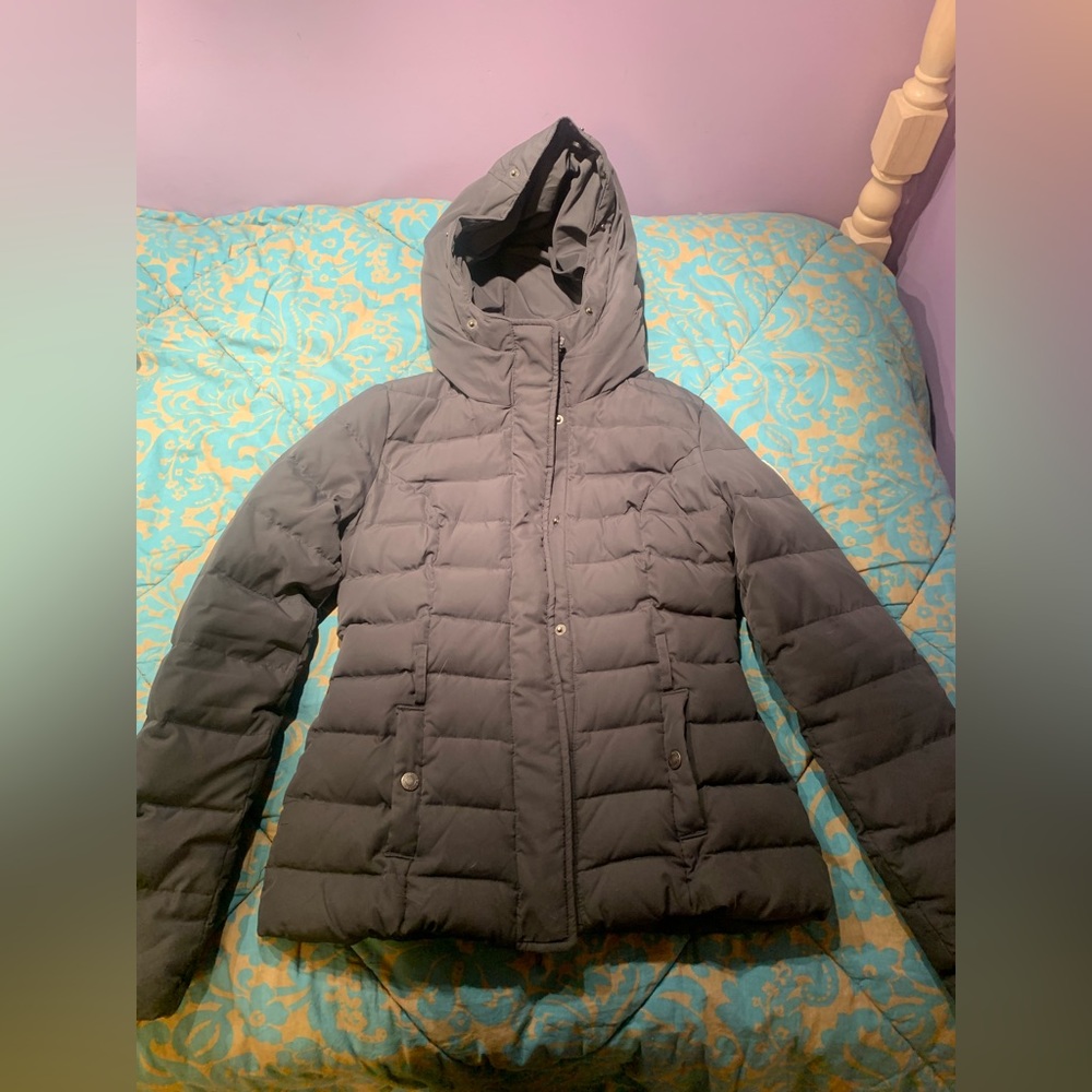 grey abercrombie and fitch jacket